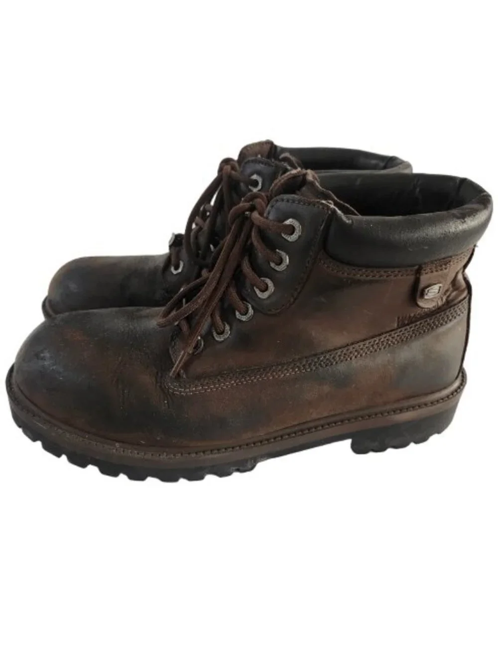 Skechers Sergeants Verdict Waterproof Leather Boots Men 10 EW Air-Cooled